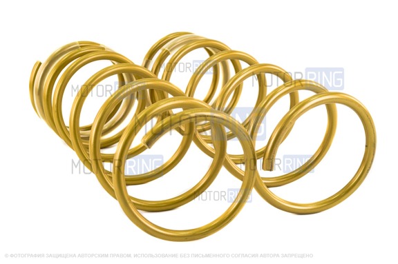Пружины холодной навивки передней подвески SS20 Gold Progressive (переменный шаг) для 16 кл ВАЗ 2110-2112