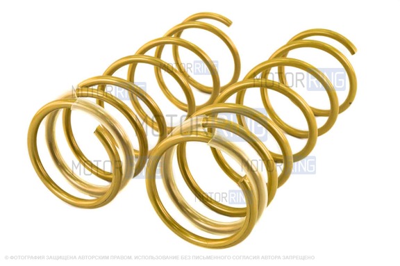 Пружины холодной навивки передней подвески SS20 Gold Progressive (переменный шаг) для 16 кл ВАЗ 2110-2112
