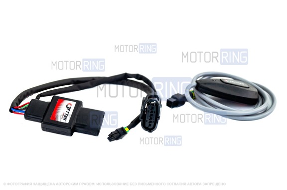 Корректор педали Jetter MAZ 5 с брелоком для Mazda 2, 3, 6, CX-3. CX-5, CX-9, MX-5, HONGQI HS5