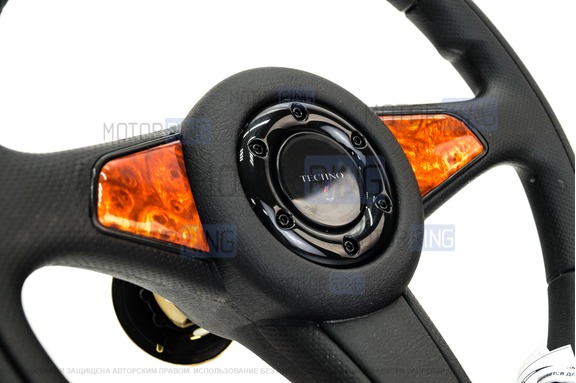 Руль Sport Extreme Deluxe анатомический со вставками под Дерево для ВАЗ 2108-21099, 2110-2112, 2113-2115