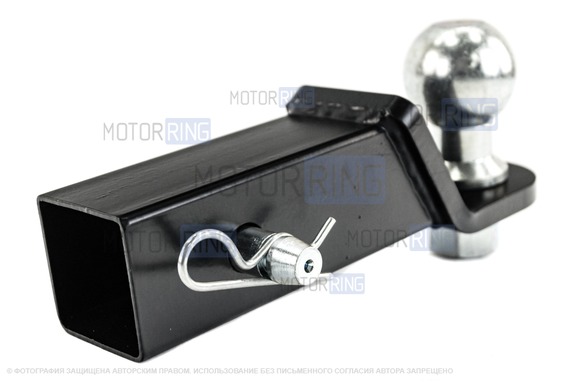 Квадрат для фаркопа N-Parts с шаром (Американский квадрат) для Лада 4х4, Нива Легенд