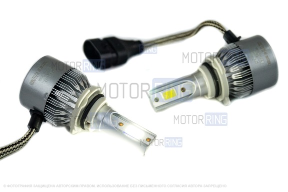 Светодиодные лампы C9 30W 6000K 3800LM HB4
