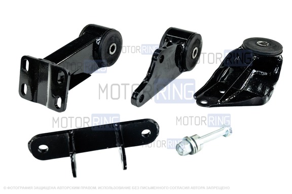 Комплект опор двигателя AutoProduct Sport Pro для ВАЗ 2108-21099, 2113-2115