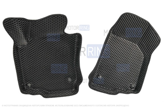 Формованные коврики EVA 3D Boratex в салон для Skoda Octavia A5 2009-2012 г.в.