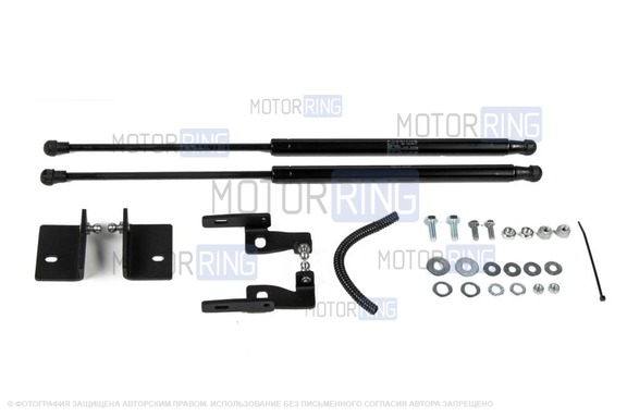 Амортизаторы капота АвтоУпор для Mitsubishi Outlander с 2012 г.в.