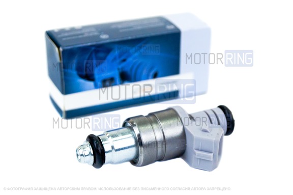 Топливная форсунка CARTRONIC серая для ВАЗ 2108-21099, 2110-2112, 2113-2115