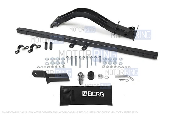 Фаркоп Berg F.6017.002 с шаром типа Е (900кг) для Лада 4x4, Нива Легенд