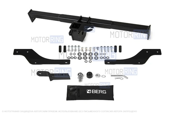 Фаркоп Berg F.6015.002 с шаром типа A (800кг) для Лада Икс Рей, Икс Рей Кросс