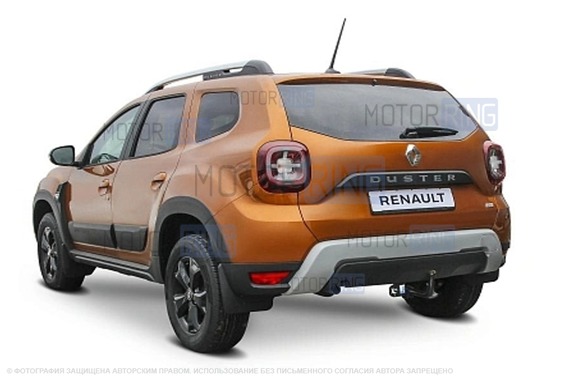 Фаркоп Berg F.4711.001 с шаром типа А (1200кг) для Renault Duster, Duster 2, Renault Kaptur, Nissan Terrano