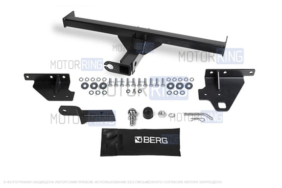 Фаркоп Berg F.4113.001 с шаром типа Е (1500кг) для Nissan X-Trail с 2015 г.в.