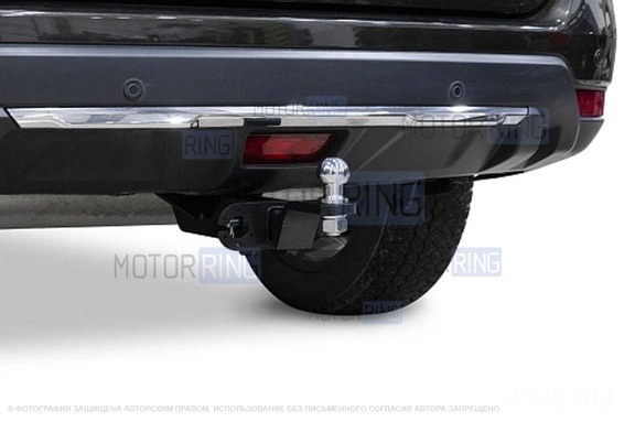 Фаркоп Berg F.4113.001 с шаром типа Е (1500кг) для Nissan X-Trail с 2015 г.в.