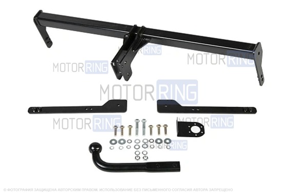 Фаркоп Berg F.5112.001 с шаром типа А (1000кг) для Skoda Rapid, Octavia, Volkswagen Polo