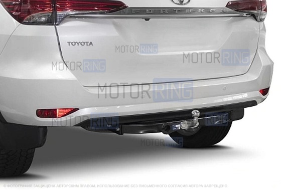 Фаркоп Berg F.5715.001 с шаром типа F (1500кг) для Toyota Fortuner с 2017 г.в.