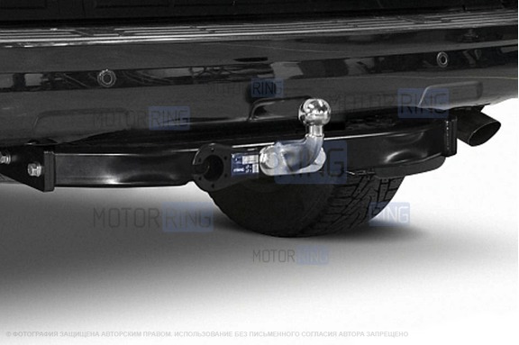 Фаркоп Berg F.5714.001 с шаром типа F (1500кг) для Toyota Land Cruiser Prado c 2002 г.в.