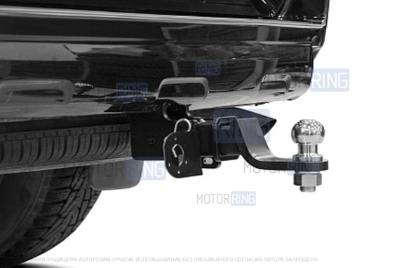 Фаркоп Berg F.5714.003 с шаром типа E (2200кг) для Toyota Land Cruiser Prado c 2002 г.в.