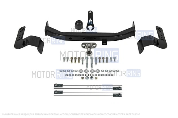 Фаркоп Berg F.5713.001 с шаром типа F (1500кг) для Toyota Land Cruiser 200 c 2007 г.в.