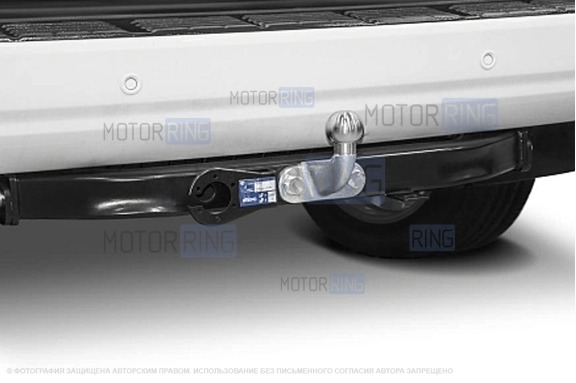 Фаркоп Berg F.5713.001 с шаром типа F (1500кг) для Toyota Land Cruiser 200 c 2007 г.в.