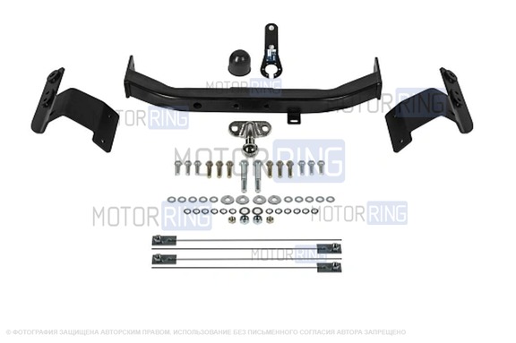 Фаркоп Berg F.5713.004 с шаром типа F (1500кг) для Toyota Land Cruiser 200 c 2007 г.в.