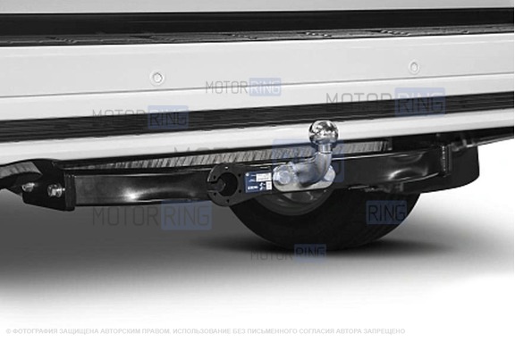 Фаркоп Berg F.5713.004 с шаром типа F (1500кг) для Toyota Land Cruiser 200 c 2007 г.в.
