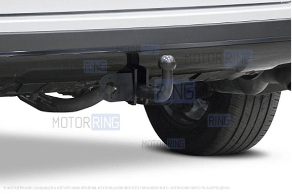 Фаркоп Berg F.5711.001 с шаром типа А (1200кг) для Toyota RAV 4