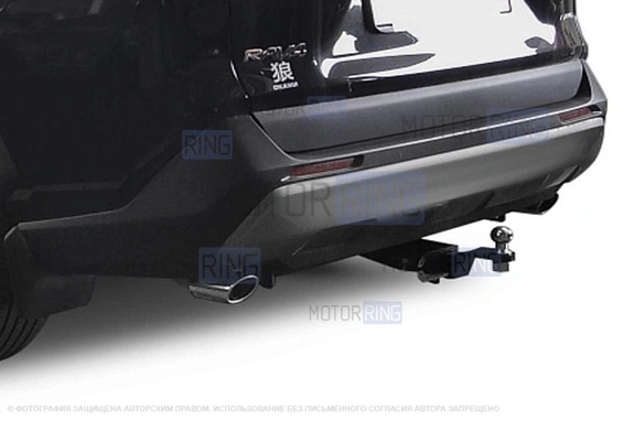 Фаркоп Berg F.5717.002 с шаром типа E (2000кг) для Toyota RAV 4 с 2019 г.в., Venza с 2020 г.в.