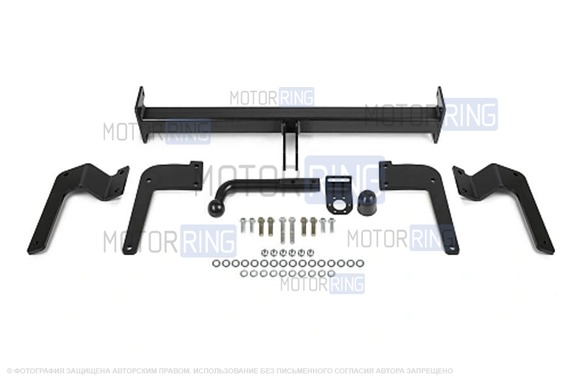 Фаркоп Berg F.5717.001 с шаром типа А (2000кг) для Toyota RAV 4 с 2019 г.в., Venza с 2020 г.в.
