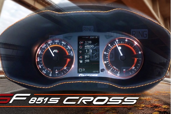 Электронная комбинация приборов Gamma GF 851S Cross для Лада Гранта, Гранта FL, Калина 2, Датсун