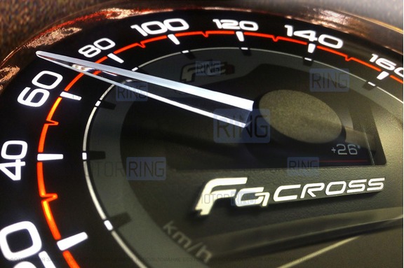 Комбинация приборов GAMMA GF 940 Cross Serie с щитком облицовки из экокожи для Лада Веста