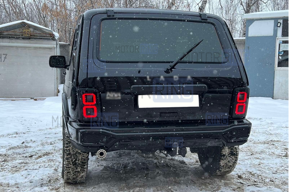 Задний бампер Новый Рейнджер для Лада 4х4, Нива Легенд