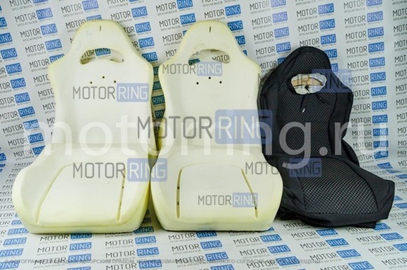 Комплект для сборки сидений Recaro (черная ткань, центр Ультра) для ВАЗ 2108-21099, 2113-2115, 5-дверная Нива 2131