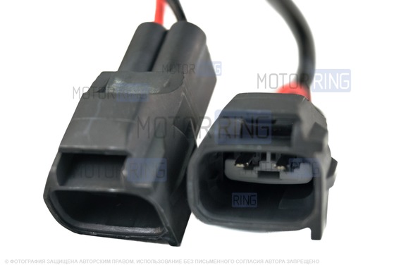 Двухцветные диодные ПТФ Sal-Man 50W 4600lux 3000К/6000К для Дэу Матиз