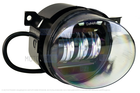 Двухцветные диодные ПТФ Sal-Man 50W 4600lux 3000К/6000К для Фольксваген Гольф 5 GTI, Джетта 5 GTI, Амарок, Транспортер T5, Транспортер T6