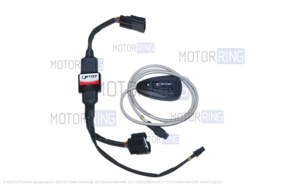 Корректор педали Jetter NIS I с брелоком для Лада Ларгус, Веста, Икс Рей, Renault, Nissan, Infinity, Smart