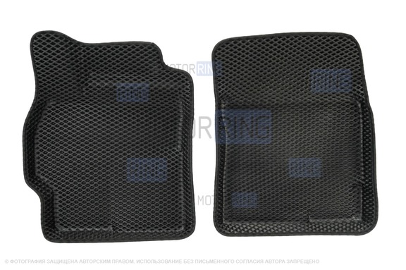 Формованные коврики EVA 3D Boratex в салон для Toyota Corolla 2007-2012 г.в.