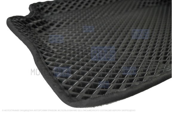 Формованные коврики EVA 3D Boratex в салон для Toyota Corolla 2007-2012 г.в.