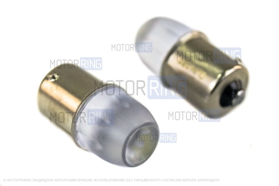 Светодиодные лампы Clim Art T15 с цоколем R10W (3 светодиода) 5000K для ВАЗ 2108-21099, 2110-2112, 2113-2115, Лада Калина, Гранта