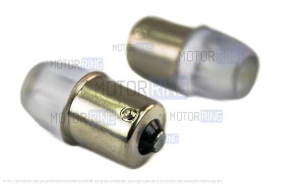 Светодиодные лампы Clim Art T15 с цоколем R10W (3 светодиода) 5000K для ВАЗ 2108-21099, 2110-2112, 2113-2115, Лада Калина, Гранта