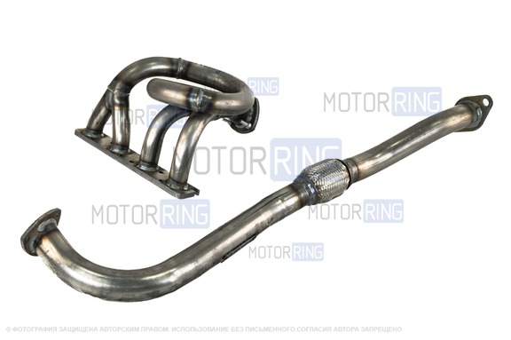 Паук 4-2-1 Stinger Auto Субару Саунд (звук) с гофрой для 16 кл ВАЗ 2101, 2103, 2105, 2106, 2107