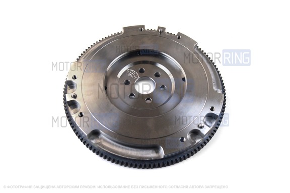 Маховик облегченный стальной 100деталей для Лада Гранта с кулисным приводом КПП