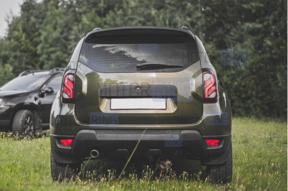 Спойлер КАРТ под покраску для Renault Duster с 2015 г.в., Nissan Terrano с 2016 г.в.