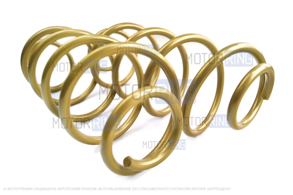 Пружины холодной навивки передней подвески SS20 Gold Progressive (переменный шаг) для 8 кл Лада Калина, Лада Гранта, Калина 2
