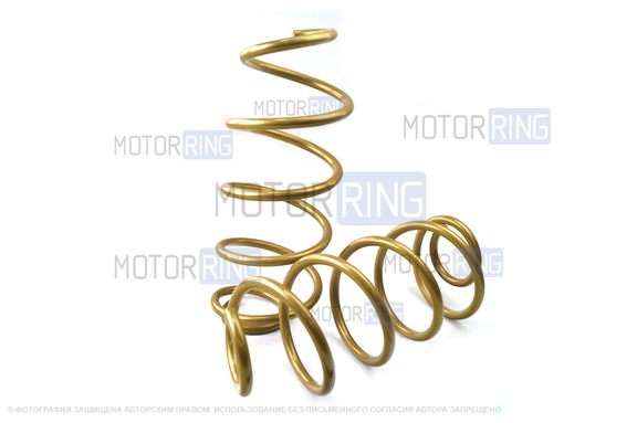 Пружины холодной навивки передней подвески SS20 Gold Progressive (переменный шаг) для 8 кл Лада Калина, Лада Гранта, Калина 2