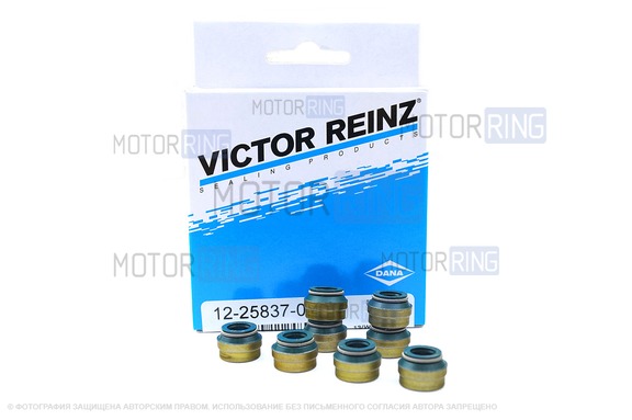 Сальники клапанов Victor Reinz для 8 кл ВАЗ 2101-2107, 2108-21099, 2113-2115