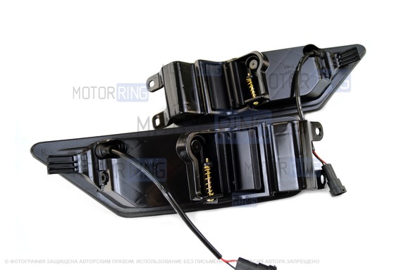 Диодные ПТФ Sal-Man 50W 7000lux 6000К 6 линз для Volkswagen Tiguan 2 с 2016 г.в.