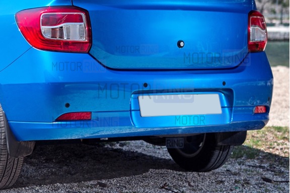 Катафоты заднего бампера для Renault Logan 2 с 2012 г.в.