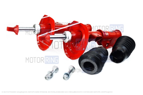 Передние стойки SS20 Racing серии Комфорт с занижением 30 мм для Лада Веста