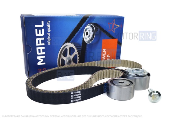 Ремкомплект ГРМ Marel Kit Sport для 16 кл Лада Приора, Калина, Калина 2, Гранта, Гранта FL, Ларгус, Ларгус FL, Веста, Икс Рей, Датсун