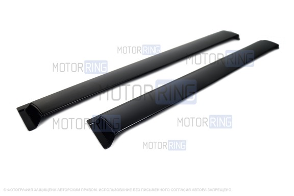 Дефлекторы Voron Glass серии Samurai гибкие для Шевроле Нива