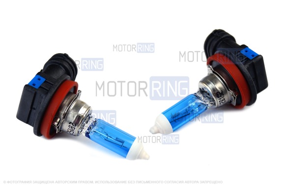 Галогеновые лампы MTF Ligth Titanium с цоколем H11 12V 55W 4400K для Лада 4х4, Нива Легенд, Гранта, Гранта FL, Ларгус, Датсун, Веста, Икс Рей, Калина, Калина 2, Приора, Шевроле Нива