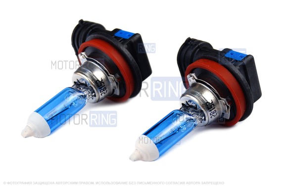 Галогеновые лампы MTF Ligth Titanium с цоколем H11 12V 55W 4400K для Лада 4х4, Нива Легенд, Гранта, Гранта FL, Ларгус, Датсун, Веста, Икс Рей, Калина, Калина 2, Приора, Шевроле Нива